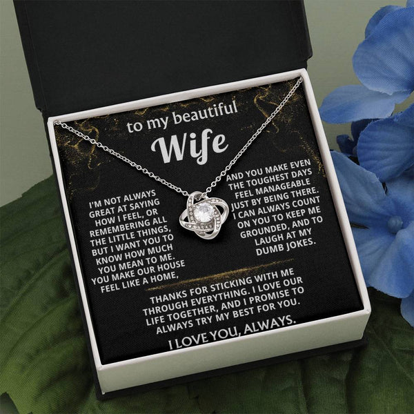 To My Wife, You make our life feel like home.