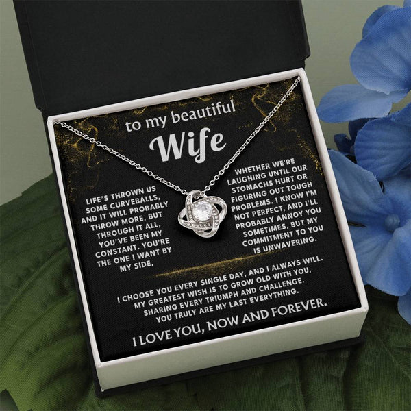 To My Wife, You are my constant, my everything.