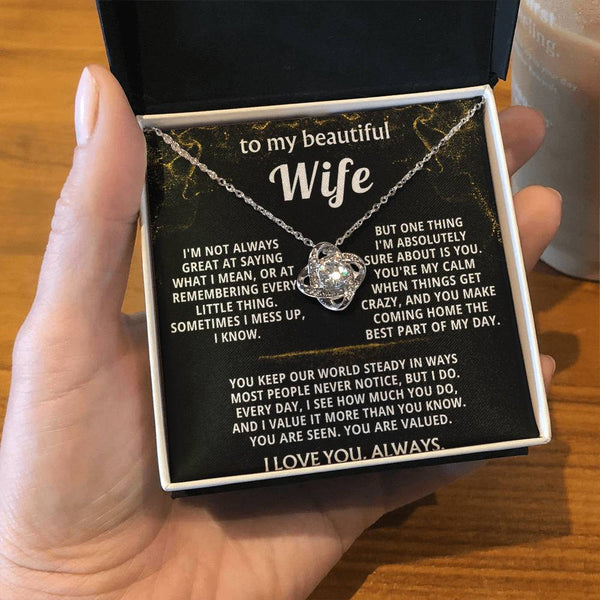 To My Wife, You make coming home the best part of my day.