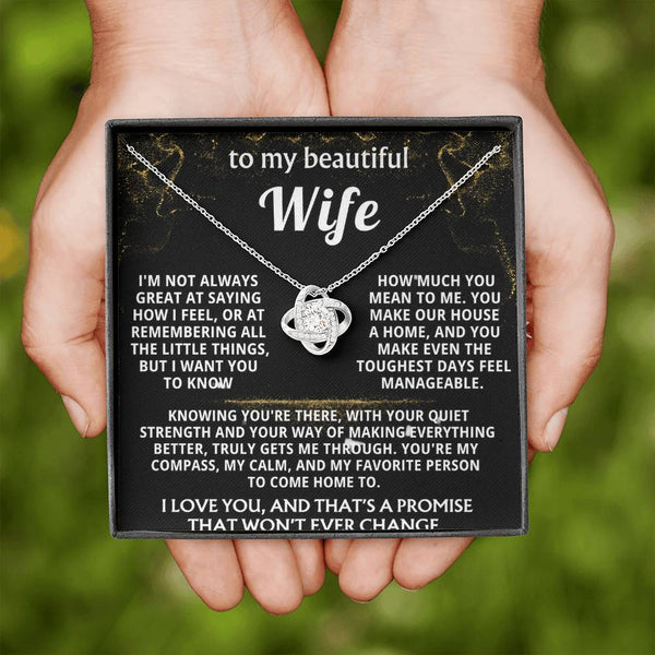 To My Wife, You're my compass, calm, and home.