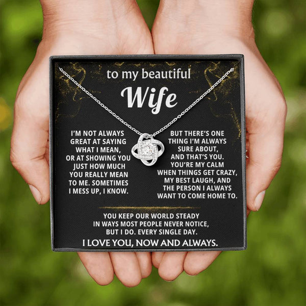 To My Wife, You're my calm, my best laugh, my home.
