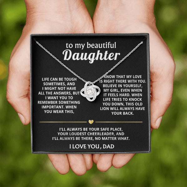 To My Beautiful Daughter, My love is always right there with you.