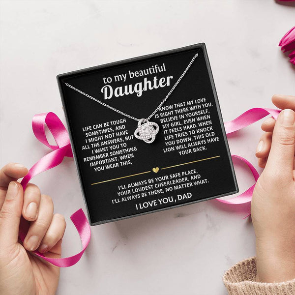 To My Beautiful Daughter, My love is always right there with you.