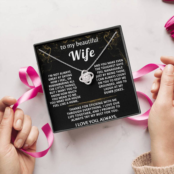 To My Wife, You make our life feel like home.