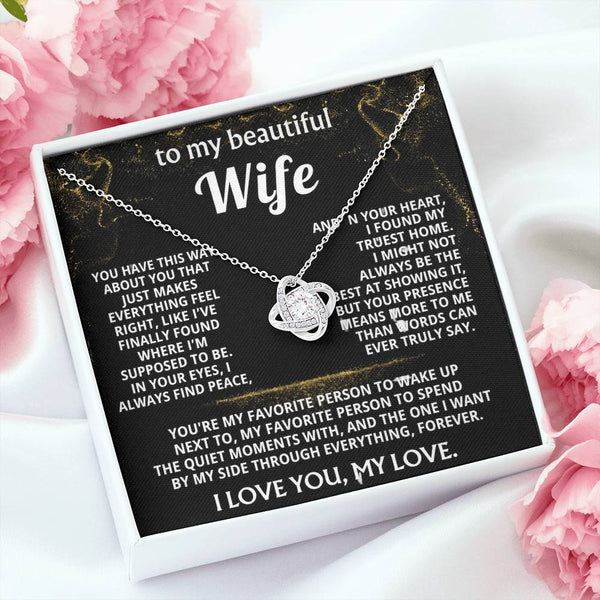 To My Wife, You are my forever home.