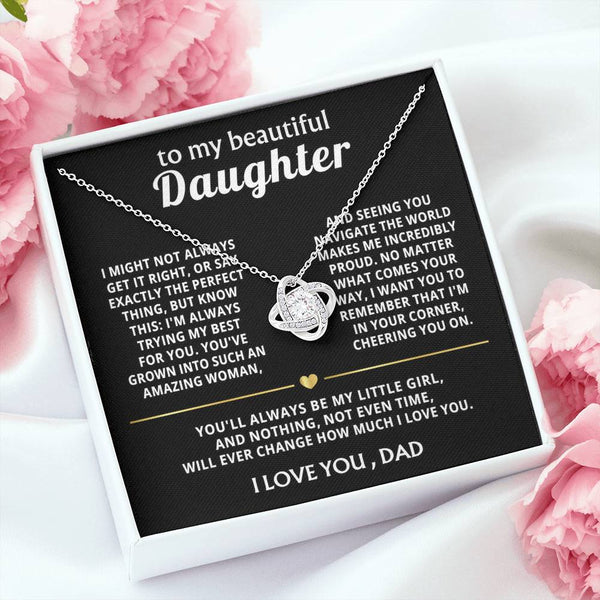 To My Beautiful Daughter, I'm always proud and love you.