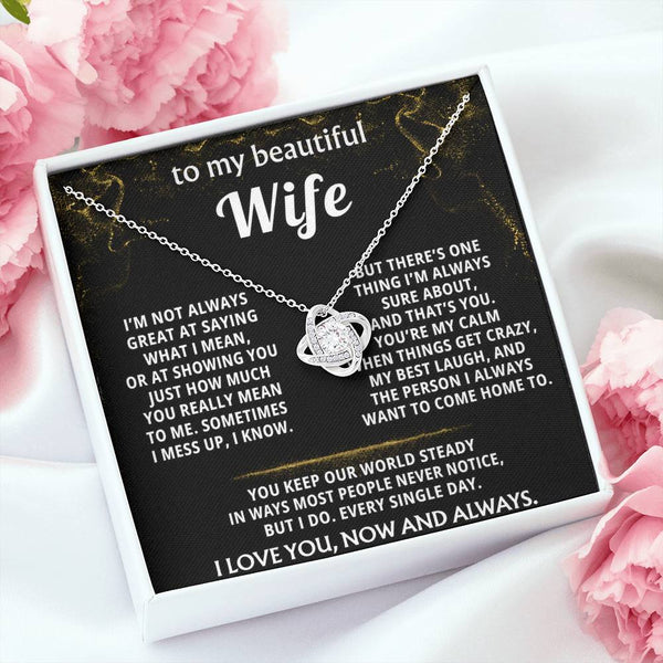 To My Wife, You're my calm, my best laugh, my home.