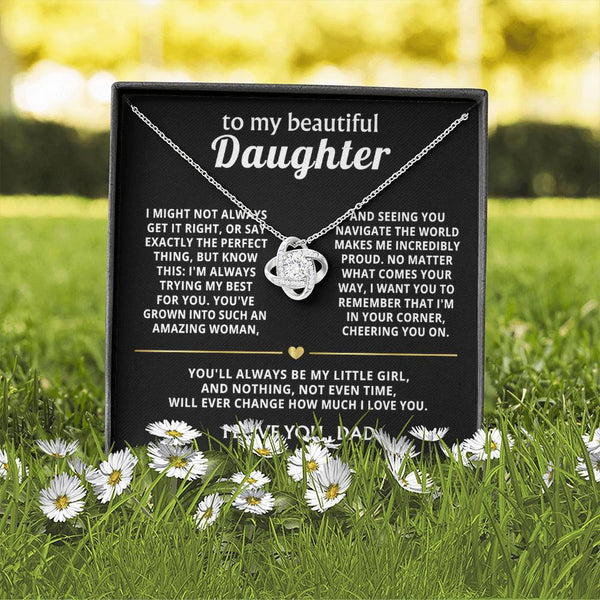 To My Beautiful Daughter, I'm always proud and love you.