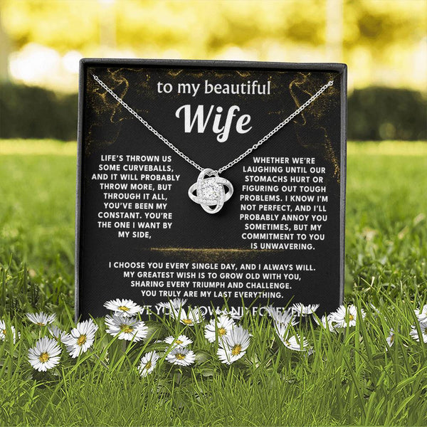 To My Wife, You are my constant, my everything.