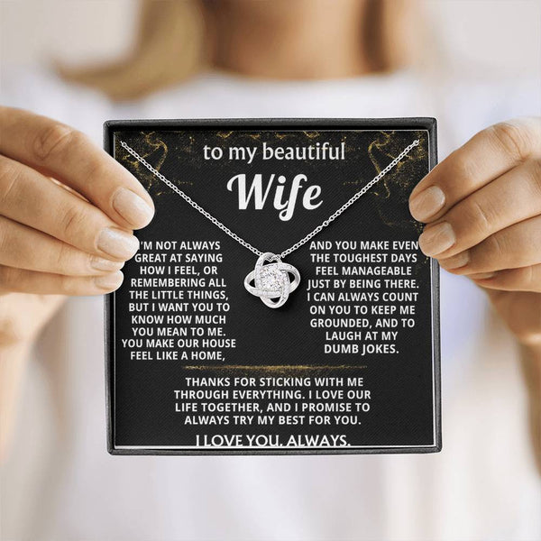 To My Wife, You make our life feel like home.