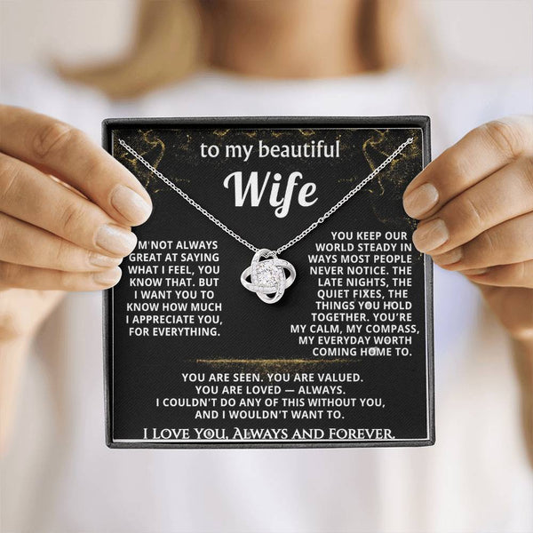 To My Wife, You're my everyday worth coming home to.