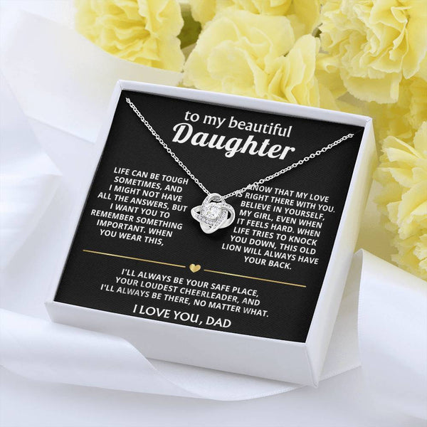 To My Beautiful Daughter, My love is always right there with you.