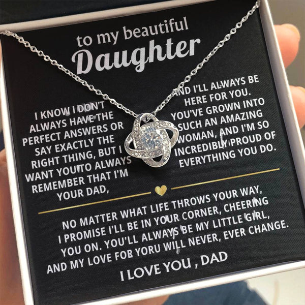 To My Beautiful Daughter, I'm always here for you, my amazing girl.