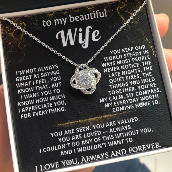 To My Wife, You're my everyday worth coming home to.