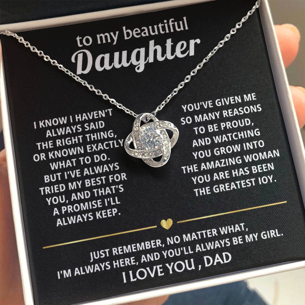 To My Beautiful Daughter, I'm always here for you, my girl. — [Lux] - Love Knot