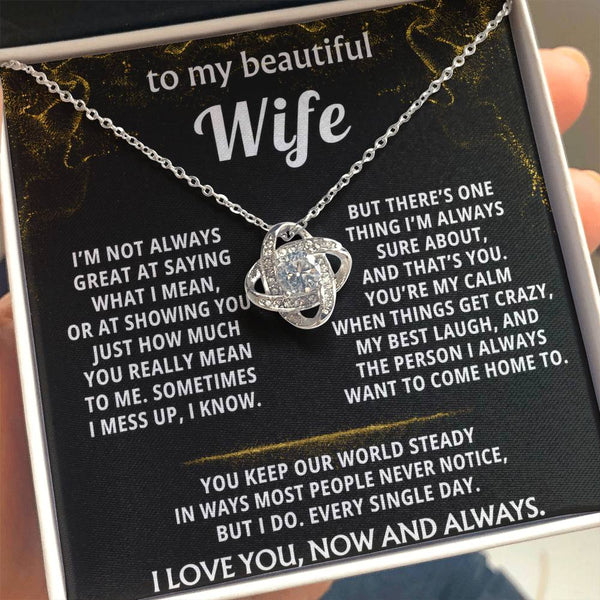 To My Wife, You're my calm, my best laugh, my home.