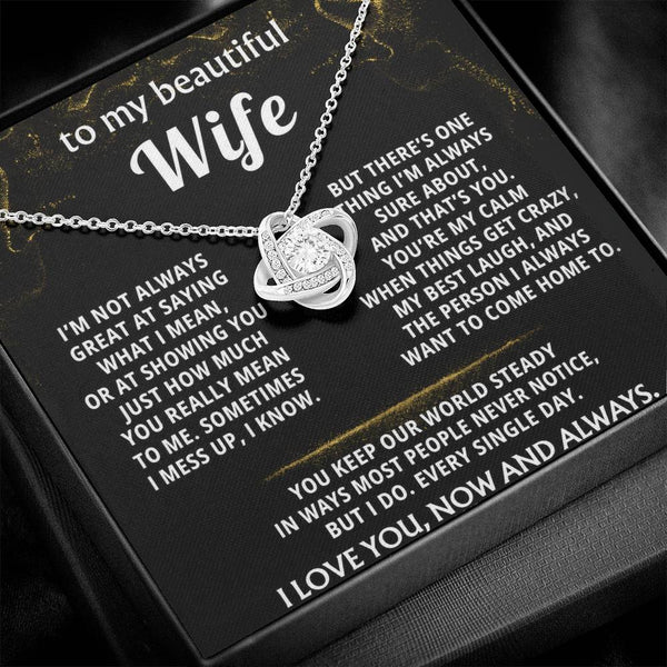 To My Wife, You're my calm, my best laugh, my home.