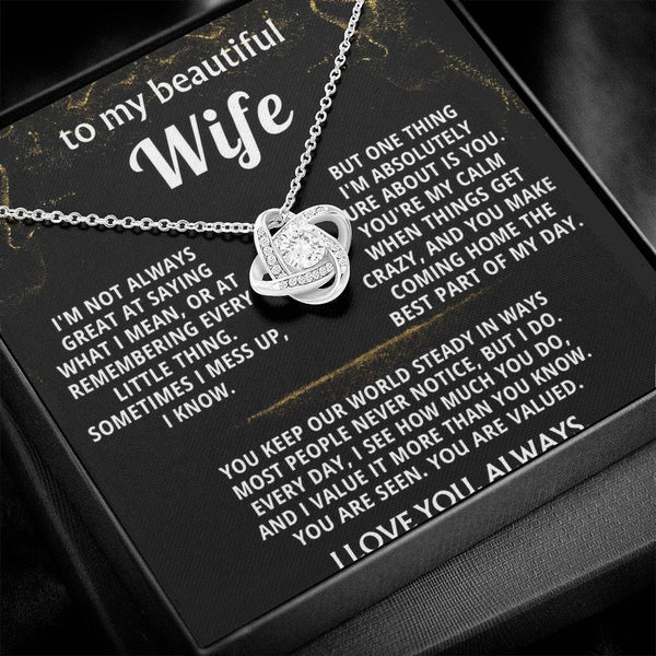 To My Wife, You make coming home the best part of my day.