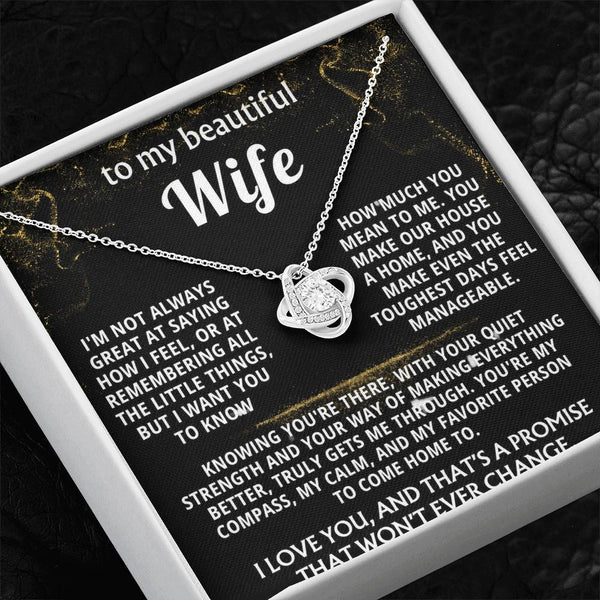 To My Wife, You're my compass, calm, and home.