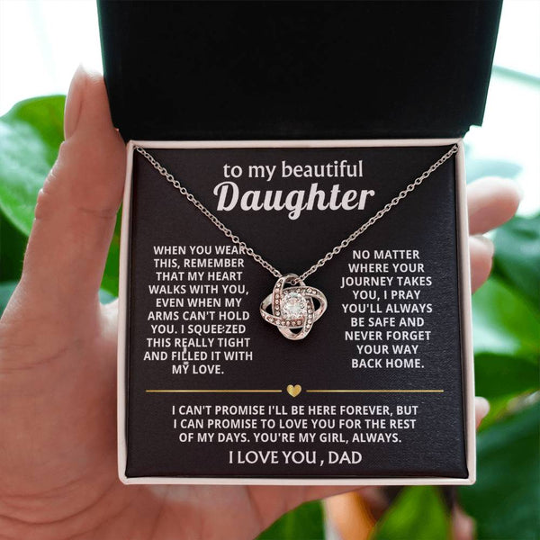 To My Beautiful Daughter, My heart walks with you, always.
