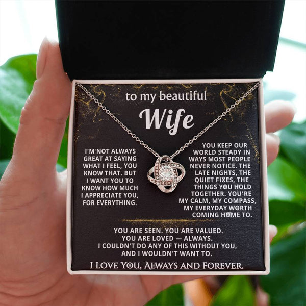 To My Wife, You're my everyday worth coming home to.