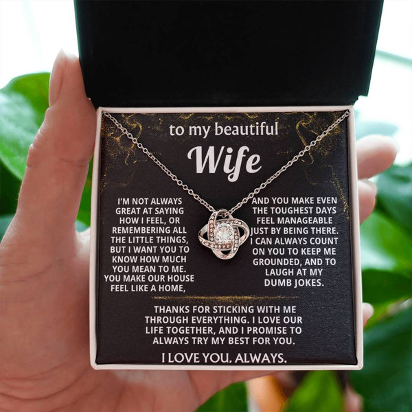 To My Wife, You make our life feel like home.