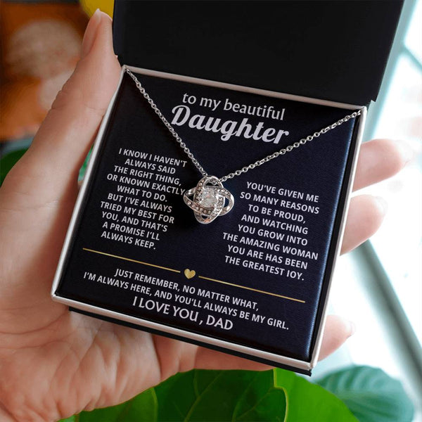 To My Beautiful Daughter, I'm always here for you, my girl. — [Lux] - Love Knot
