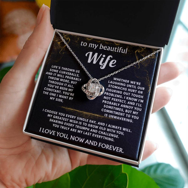 To My Wife, You are my constant, my everything.
