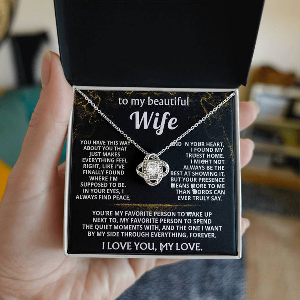 To My Wife, You are my forever home.