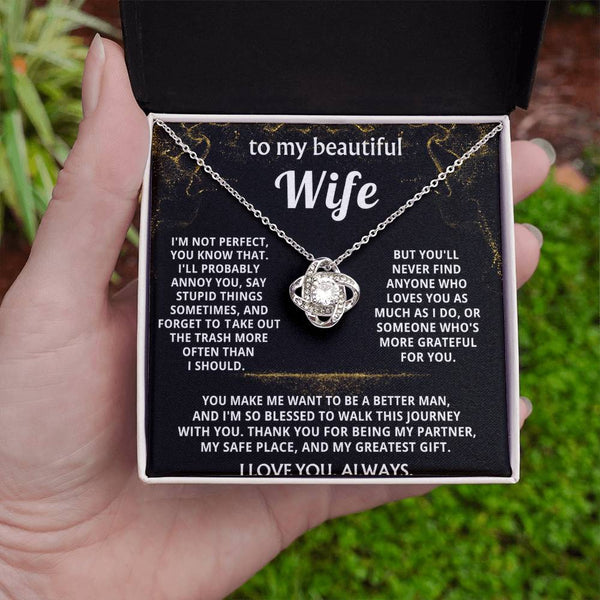 To My Wife, You are my greatest gift, always.