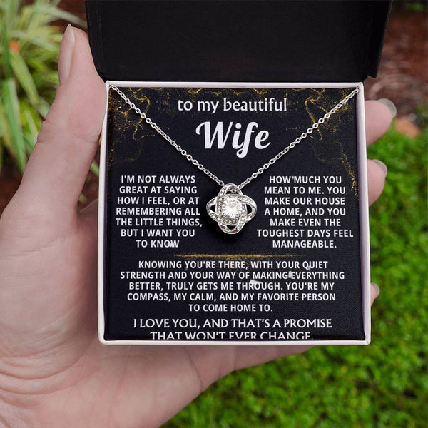 To My Wife, You're my compass, calm, and home.