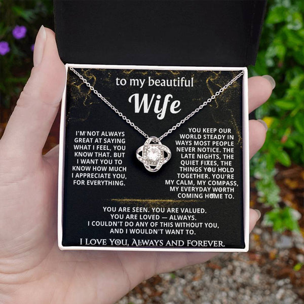 To My Wife, You're my everyday worth coming home to.