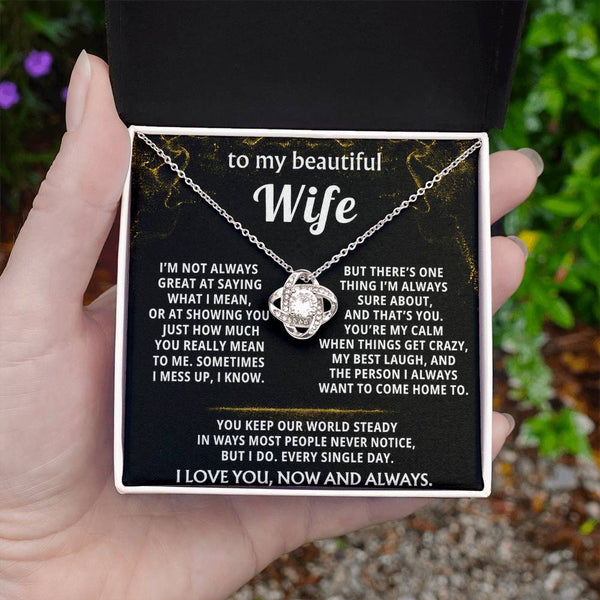 To My Wife, You're my calm, my best laugh, my home.