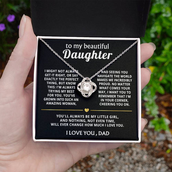 To My Beautiful Daughter, I'm always proud and love you.