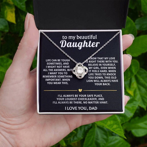 To My Beautiful Daughter, My love is always right there with you.