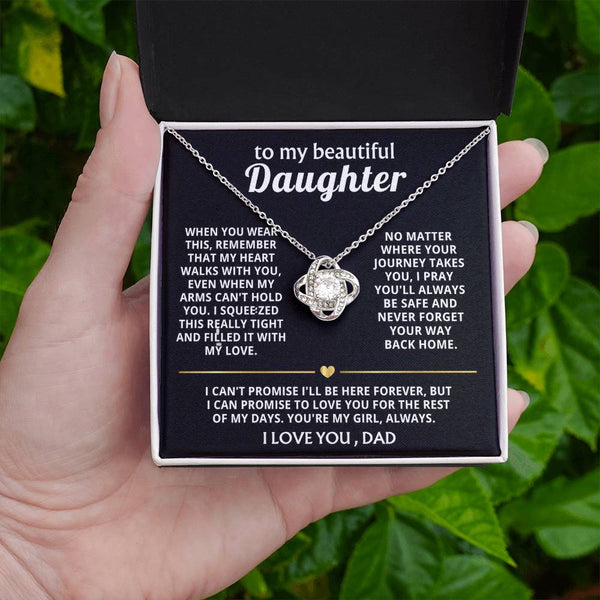 To My Beautiful Daughter, My heart walks with you, always.