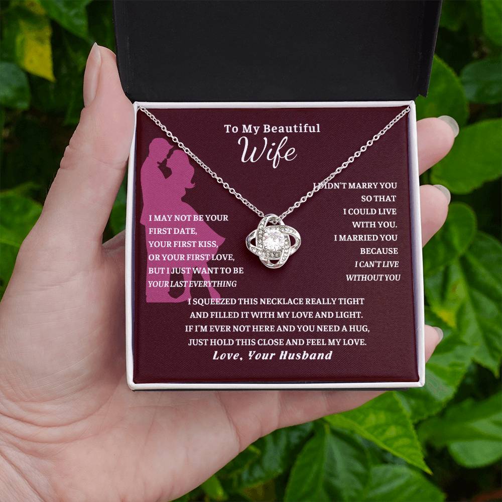 To My Wife , Gift For Soulmate , Gift For Wife, Wife Birthday Gift, Anniversary Gift For Wife, Wife Necklace , Christmas Gift For Her