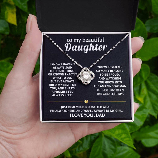 To My Beautiful Daughter, I'm always here for you, my girl. — [Lux] - Love Knot