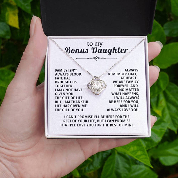 To My Bonus Daughter, FATE HAS BROUGHT US TOGETHER ( Love Knot )