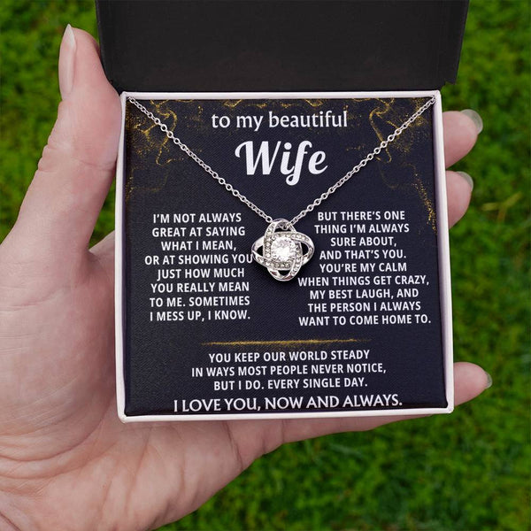 To My Wife, You're my calm, my best laugh, my home.