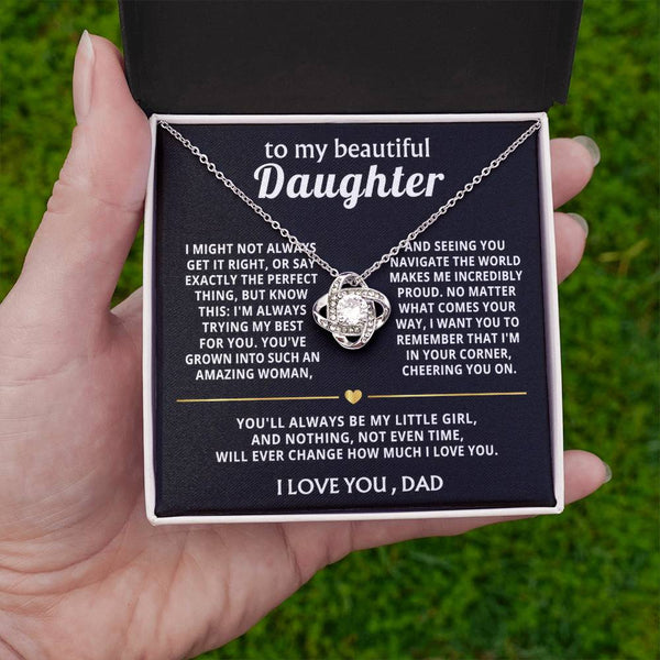 To My Beautiful Daughter, I'm always proud and love you.