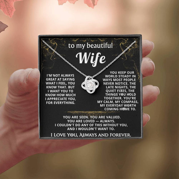 To My Wife, You're my everyday worth coming home to.