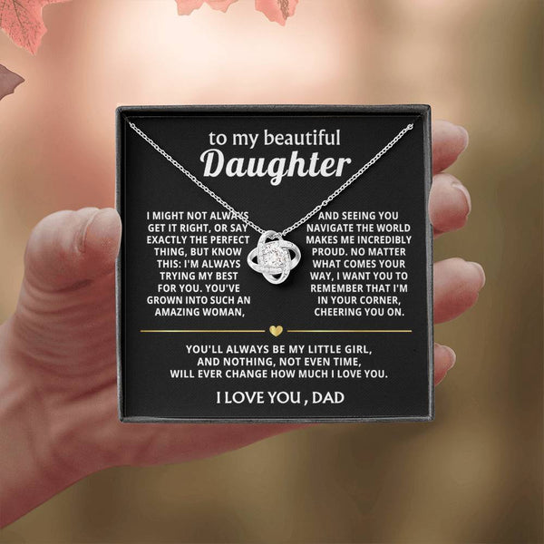 To My Beautiful Daughter, I'm always proud and love you.