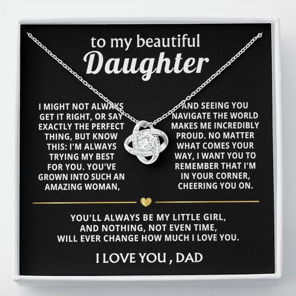 To My Beautiful Daughter, I'm always proud and love you.
