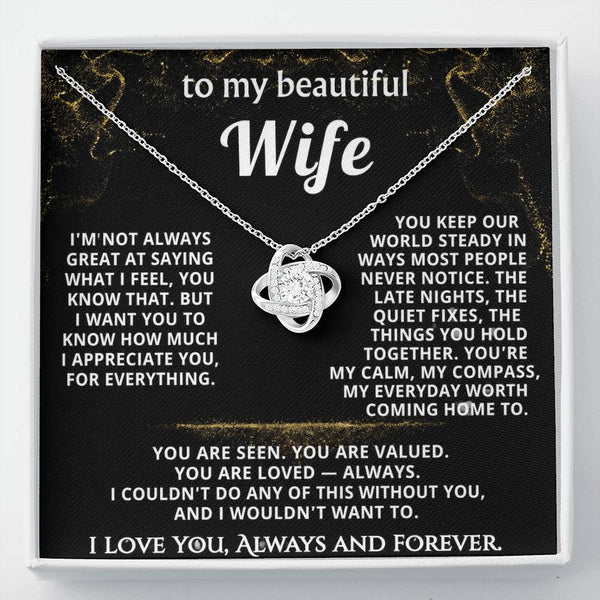 To My Wife, You're my everyday worth coming home to.