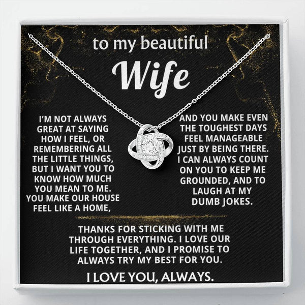 To My Wife, You make our life feel like home.