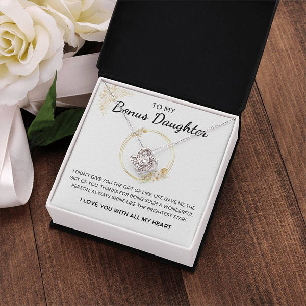 Bonus Daughter Present , Daughter in Law Gift, Bonus Daughter Jewelry , Heart Shape ,Gift