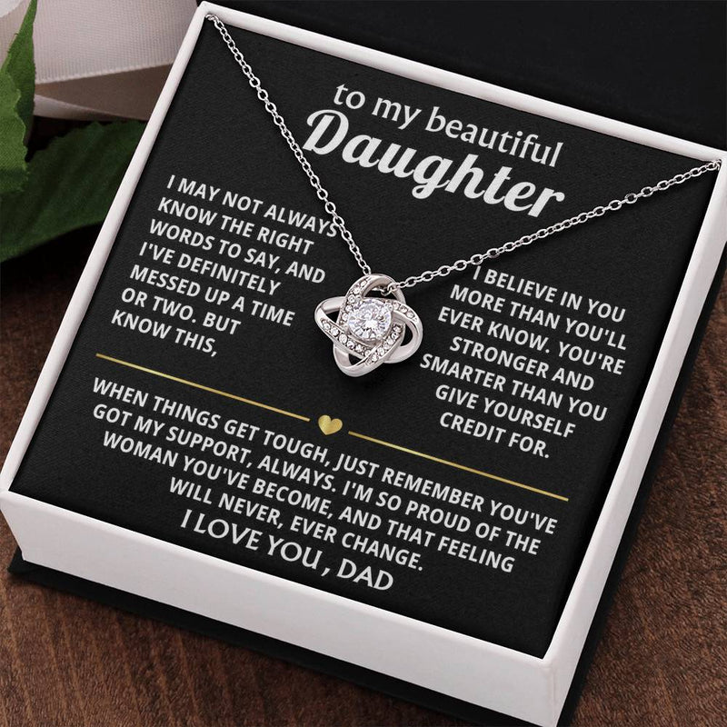 To My Beautiful Daughter, I'm so proud of the woman you've become. — [Lux] - Love Knot
