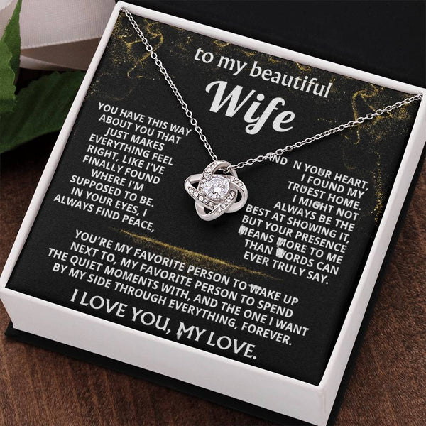 To My Wife, You are my forever home.