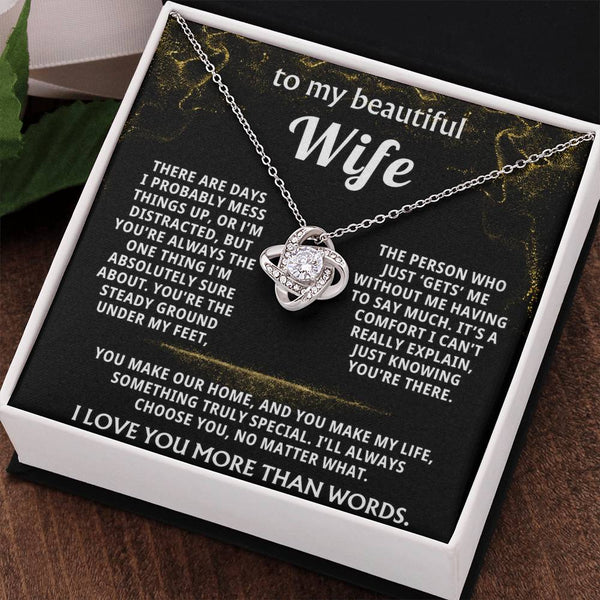 To My Wife, You are my steady ground.